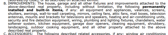 improvements in the contract