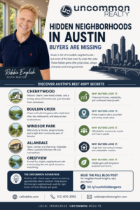 Hidden Neighborhoods In Austin Buyers Are Missing Infographic