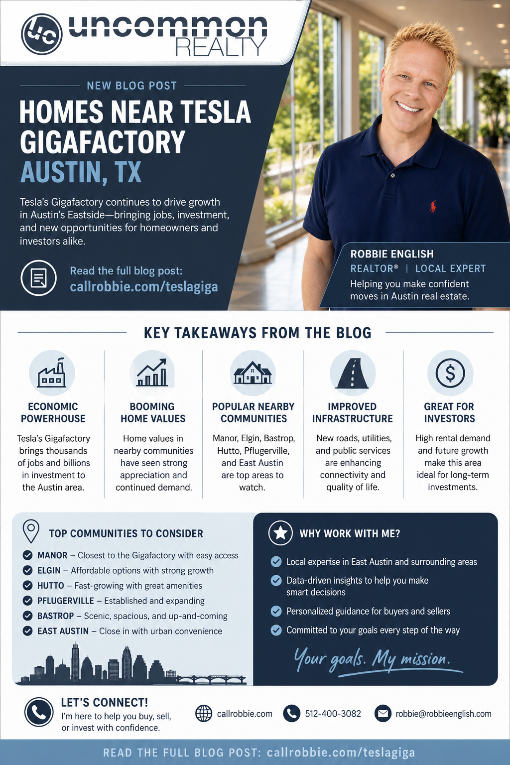 Homes Near Tesla Gigafactory Austin TX Where to Live, Land Options, and Growth Areas Infographic