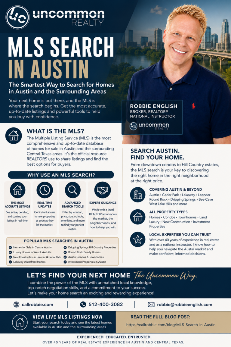 MLS Search in Austin Infographic