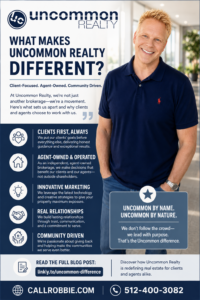 What Makes Uncommon Realty Different From Other Real Estate Companies? Infographic