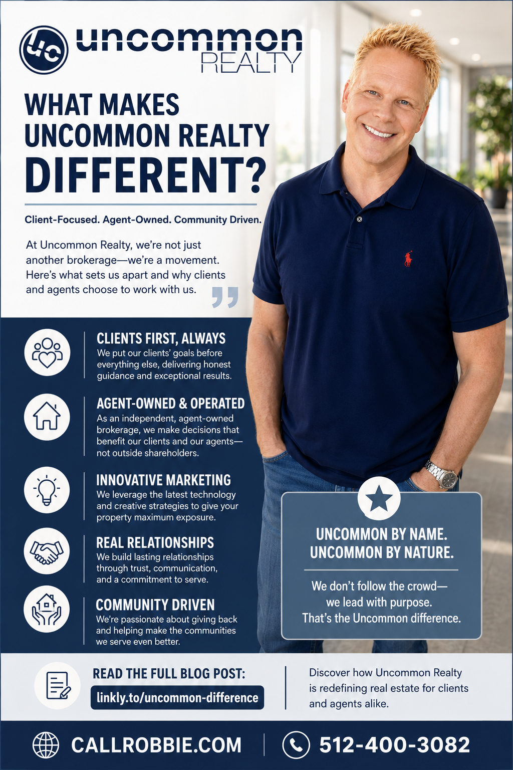 What Makes Uncommon Realty Different From Other Real Estate Companies? Infographic
