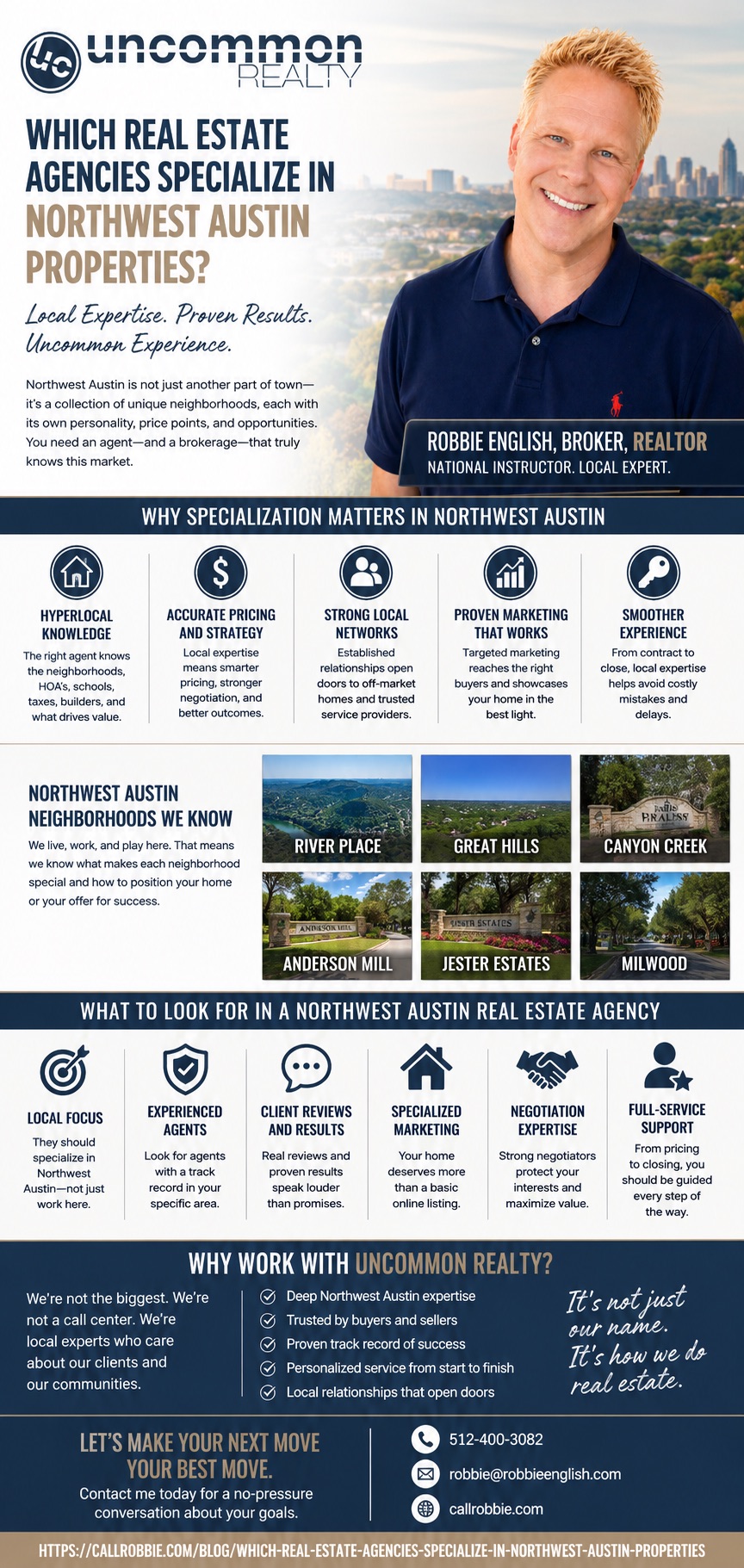 Which Real Estate Agencies Specialize In Northwest Austin Properties? Infographic