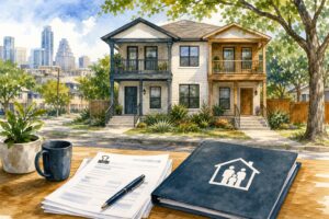 FHA owner occupied multifamily loan Texas duplex financing