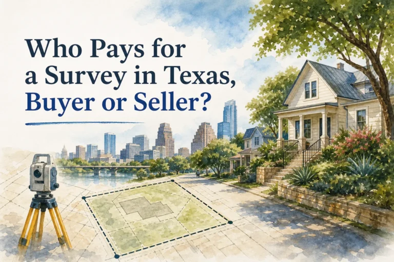 Austin Texas home survey cost and buyer seller payment guide.